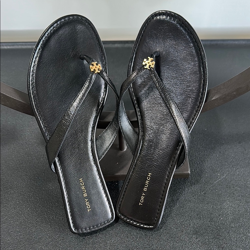 Tory Burch Black Minimalist Sandals